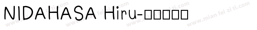 NIDAHASA Hiru字体转换